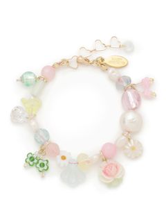 MICHU COQUETTE/Various beads & charms Bracelet / Pearl/ブレスレット/バングル