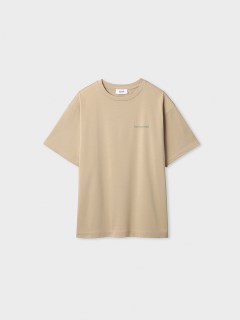 MIESROHE/washable オーバーサイズロゴTシャツ/カットソー/Tシャツ