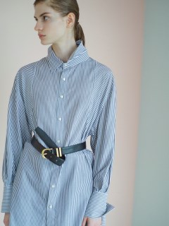 MIESROHE/sustainableカーブデザインシャツ/シャツ/ブラウス