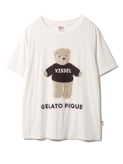 gelato pique/【VISSEL KOBE】【UNISEX】ベアワンポイントTシャツ/Tシャツ/カットソー