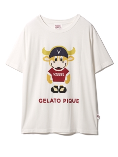 gelato pique/【VISSEL KOBE】【UNISEX】モーヴィ君ワンポイントTシャツ/Tシャツ/カットソー