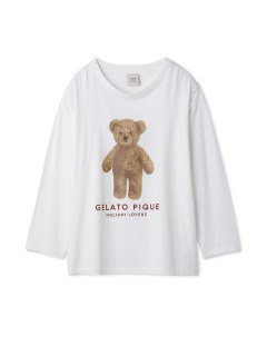 gelato pique/【HOLIDAY】ベアワンポイントロンT/Tシャツ/カットソー