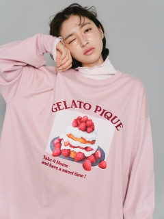 gelato pique/HIGHCALORIEプリントロンT/Tシャツ/カットソー