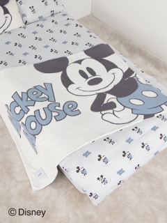 gelato pique Sleep/【Sleep】Mickey & Minnie/ジャガードハーフケット/ブランケット