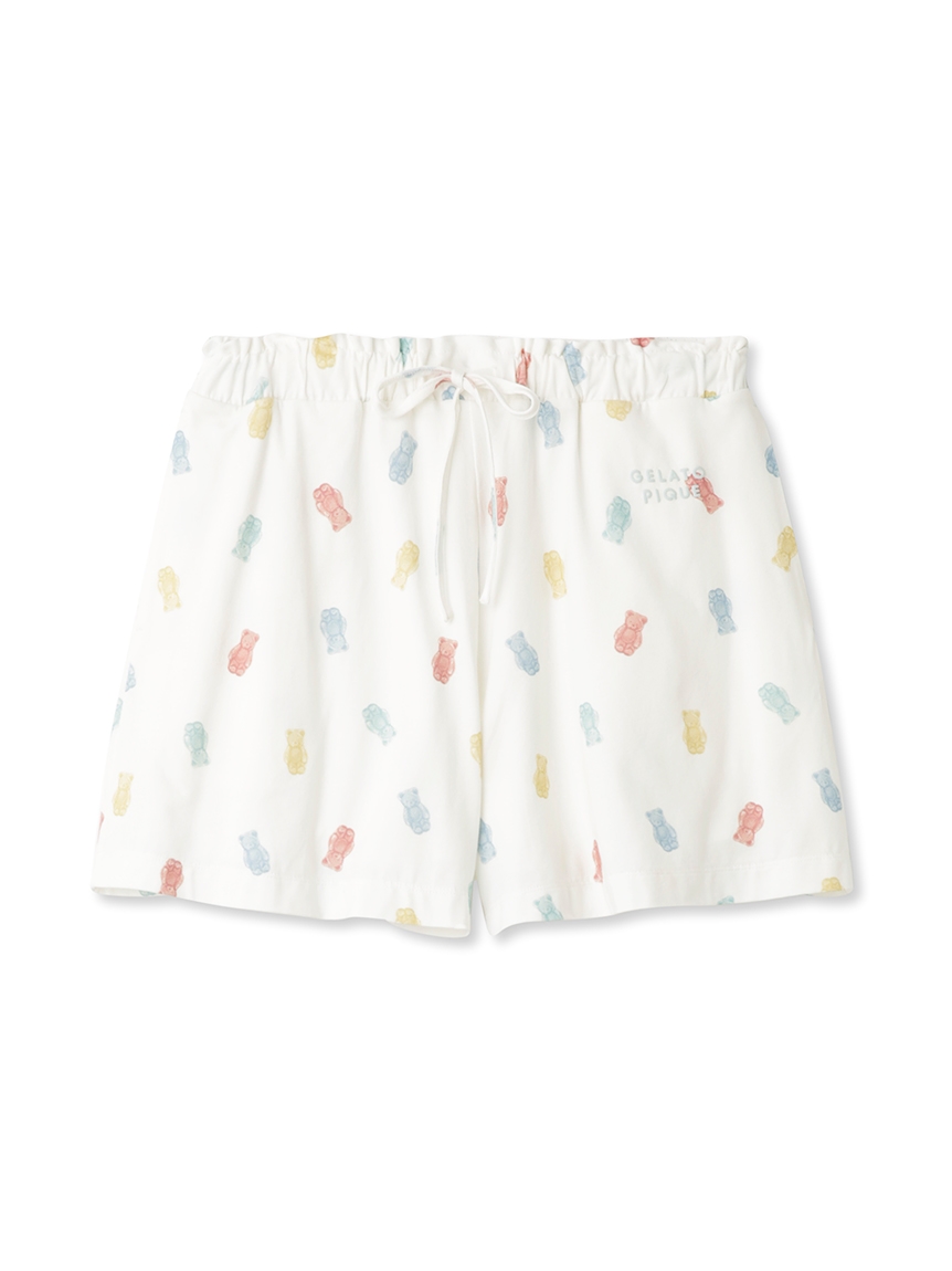 チューイーベア柄ショートパンツ(ショートパンツ)|gelato pique