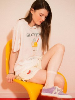 gelato pique/バケーションワンポイントTシャツ/Tシャツ/カットソー