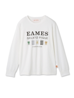 gelato pique/【EAMES】ワンポイントロゴロンT/Tシャツ/カットソー
