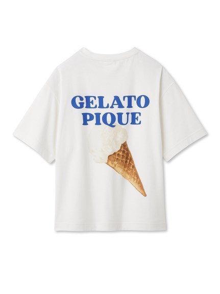 バックプリントTシャツ（Tシャツ/カットソー）｜gelato pique 