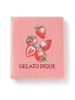gelato pique/strawberryモチーフ柄折りたたみミラー/グッズ