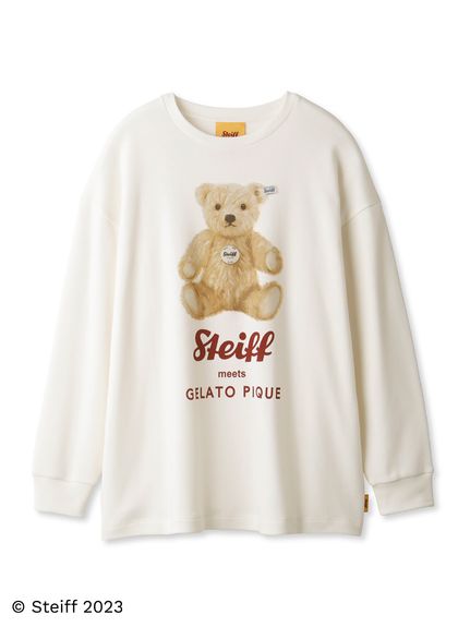 【Steiff】ワンポイントロングTシャツ（Tシャツ/カットソー ...