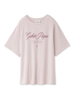 gelato pique/レーヨンロゴTシャツ/Tシャツ/カットソー