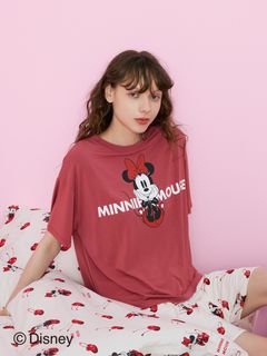 gelato pique/【販路限定商品】 Minnie/ワンポイントTシャツ＆ショートパンツセット/セットアップ