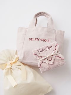 gelato pique/【ラッピング済み】ランチトート＆ハンドタオルSET/その他ファッション雑貨