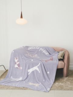 gelato pique Sleep/【Sleep】【CAT DAY】ジャガードマルチカバー/ベッドリネン