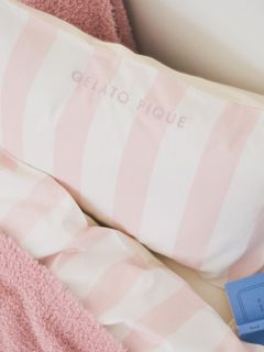 gelato pique Sleep/【Sleep】先染めストライプ ピローケース/ベッドリネン