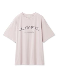 gelato pique/レーヨンロゴTシャツ/Tシャツ/カットソー