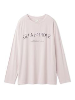 gelato pique/レーヨンロゴロンT/Tシャツ/カットソー
