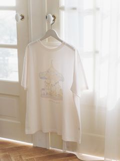 gelato pique/メリーゴーランドワンポイントTシャツ/Tシャツ/カットソー