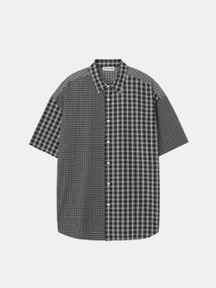 SOFTHYPHEN/CHECK SWITCHED S/S SHIRT/シャツ/ブラウス