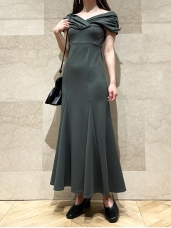 SNIDEL/カットタイトドレス/ドレス