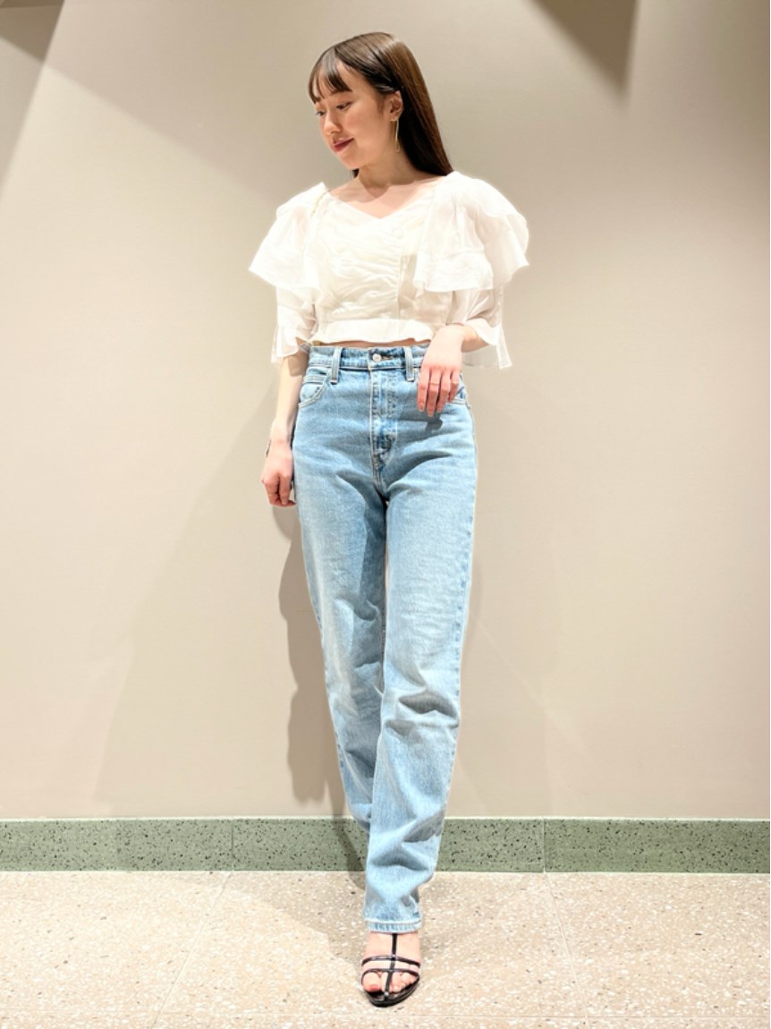 SNIDEL/Levi's®　ハイスリムストレート