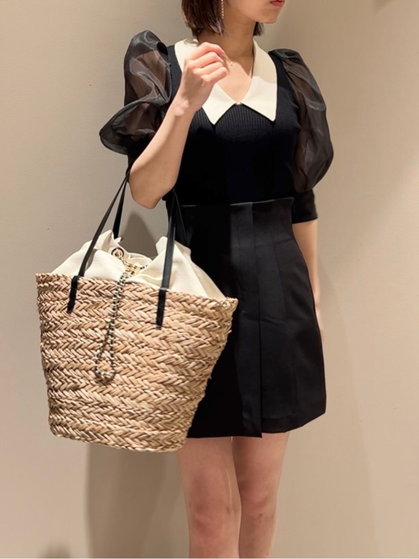 クリスマスファッション 新品未使用 snidel♡チェーンポイントグラス