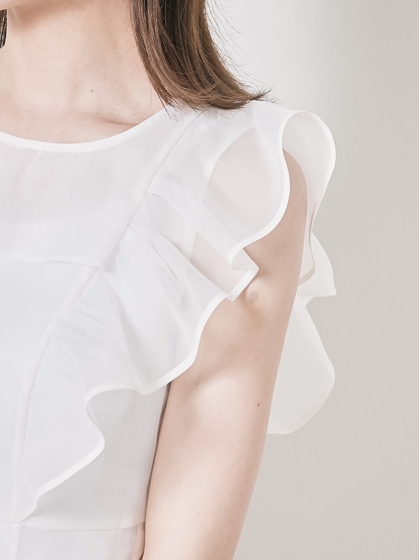 SNIDEL オーガンフリルブラウス\u0026ショーパン セット | ejequine.co.uk