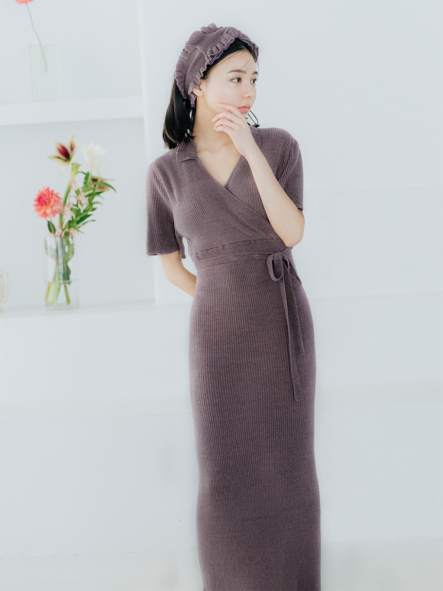 Sorbet Touch】カップインニットワンピース(ワンピース)|SNIDEL