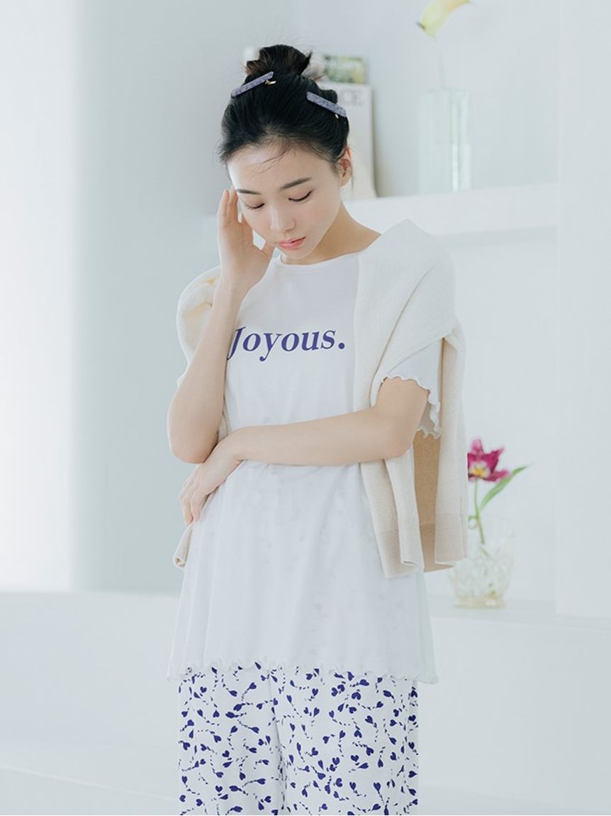 Eco Rayon】メローロゴTシャツ（Tシャツ/カットソー）｜SNIDEL HOME ...