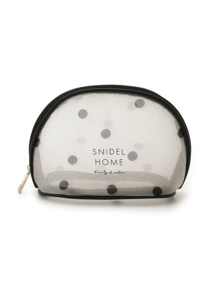 SNIDEL HOME/バリエプリントメッシュポーチ/ポーチ