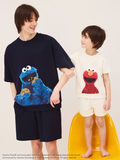 SNIDEL HOME/【キッズ】【SESAME STREET】スウェットセット/セットアップ