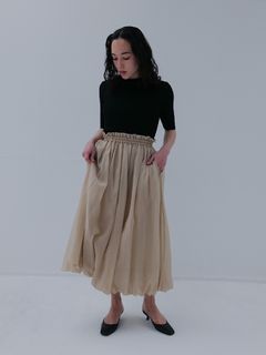 SORIN/ラッフルバルーンスカート/膝丈/ミディ丈スカート