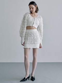 SORIN/Motif Jacquard Mini Skirt/ミニスカート
