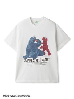 SESAME STREET MARKET/【UNISEX】フォトプリントTシャツ/Tシャツ/カットソー