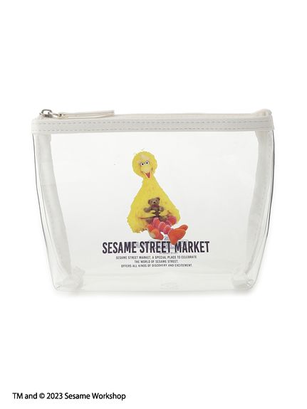SESAME STREET MARKET/フォトプリントクリアポーチ/ポーチ
