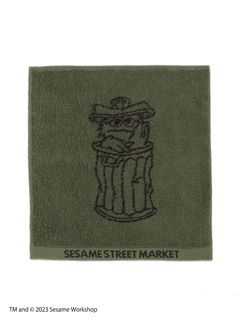 SESAME STREET MARKET/スケッチハンドタオル/ハンカチ/ハンドタオル