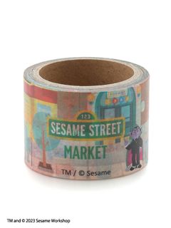 SESAME STREET MARKET/マスキングテープ 30mm/その他文房具/ステーショナリー