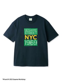 SESAME STREET MARKET/【UNISEX】ニューヨークシティTシャツ/カットソー/Tシャツ