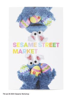 SESAME STREET MARKET/【イースター2024】ポストカード/その他文房具/ステーショナリー