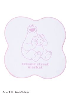 SESAME STREET MARKET/【ピンクコレクション】フラワーカットハンドタオル/ハンカチ/ハンドタオル