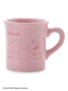 SESAME STREET MARKET/【ピンクコレクション】マグカップ/グラス/マグカップ/タンブラー