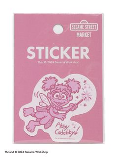 SESAME STREET MARKET/【ピンクコレクション】ステッカー/その他文房具/ステーショナリー