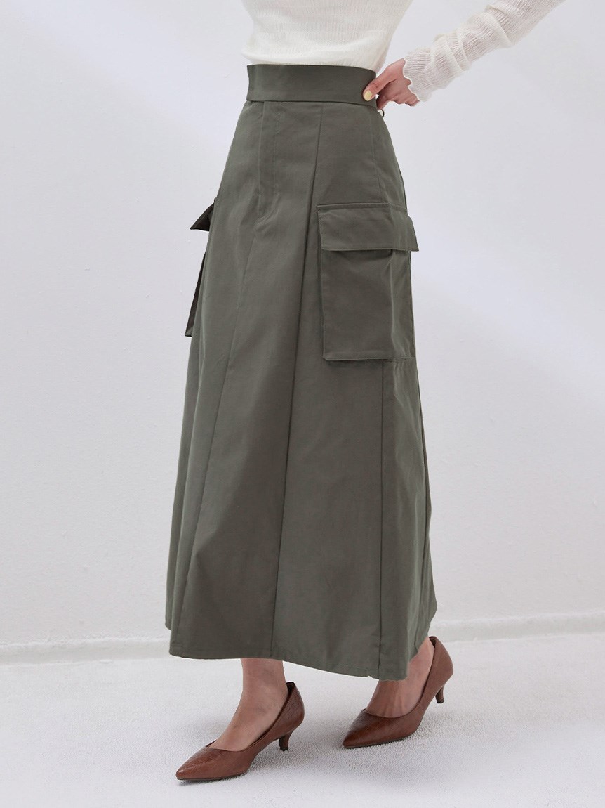 2WAYカーゴデザインバルーンスカート（ミニスカート）｜STYLEVOICE