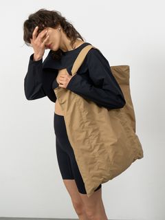 styling//【s/s】＜ウォッシャブル・撥水＞ナイロンシャーリングトートバッグ/トートバッグ