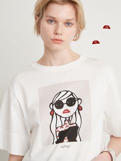 styling//【DAICHI MIURA】JosieプリントTシャツ/カットソー/Tシャツ