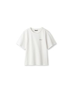styling//ロゴ刺繍Tシャツ/カットソー/Tシャツ