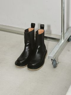 TODAYFUL/Leather Middle Boots/ブーツ