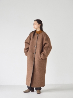 TODAYFUL/Wool Jersey Coat/チェスターコート