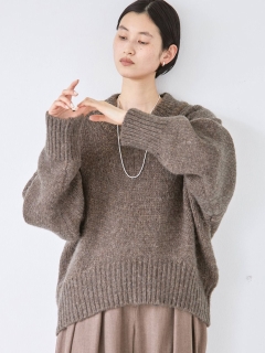 TODAYFUL/Wool Roundhem Knit/ニット