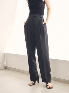 TODAYFUL/Tapered Tuck Pants/フルレングス